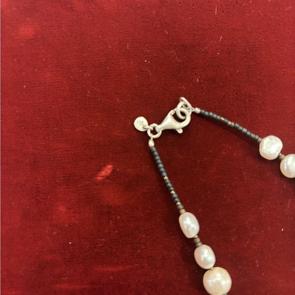 Silpada 925 Sterling Silver Pearl, Copper, & Shell Necklace N1996 in Gift Box - Picture 8 of 8